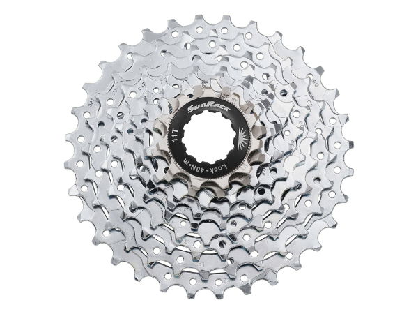 Sunrace 11-36T 9 Speed Cassette Nickel Finish