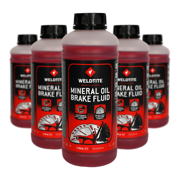 Weldtite 1 Litre Mineral Oil Brake Fluid