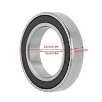 Sealed Bearing 15mm x 24mm x 5mm For Hubs and Motors (6802 2RS)