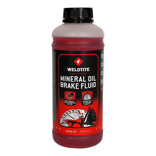 Weldtite 1 Litre Mineral Oil Brake Fluid
